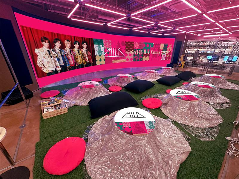 こたつ de M!LK」 SAKURA Xmas2025にて、こたつでほっこりM!LKの時間を