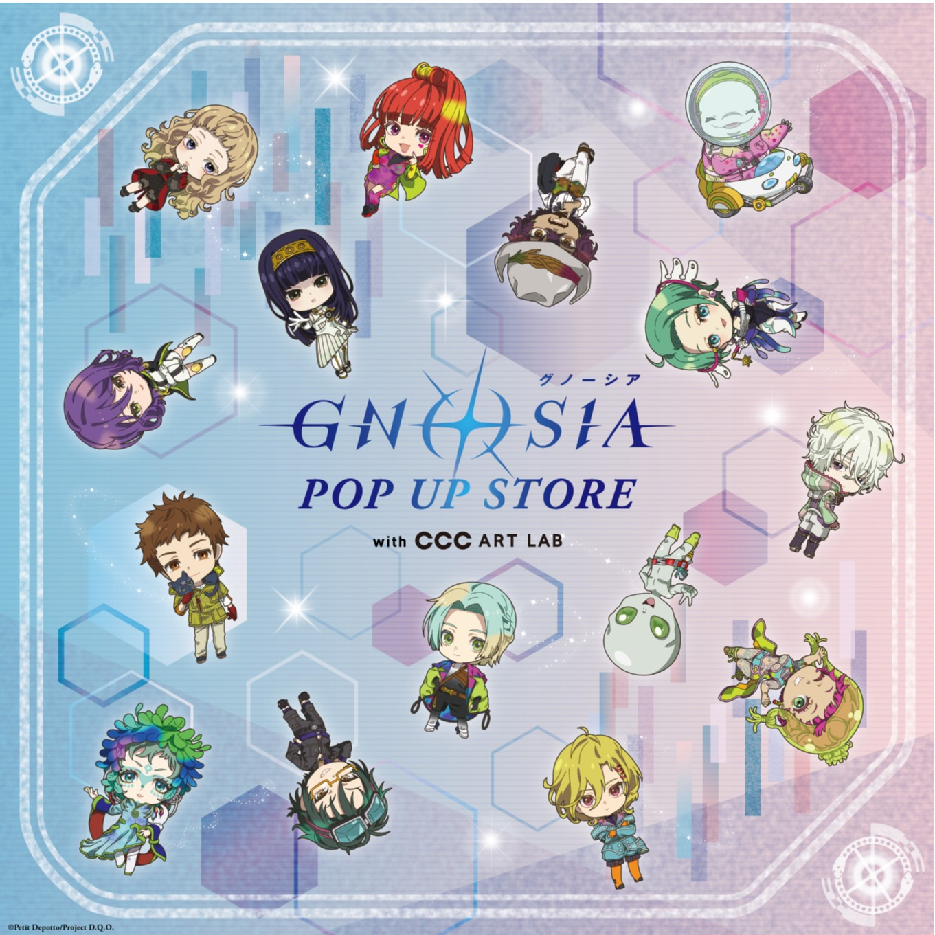 Anime "Gnosia" POP UP STORE with CCC ART LAB