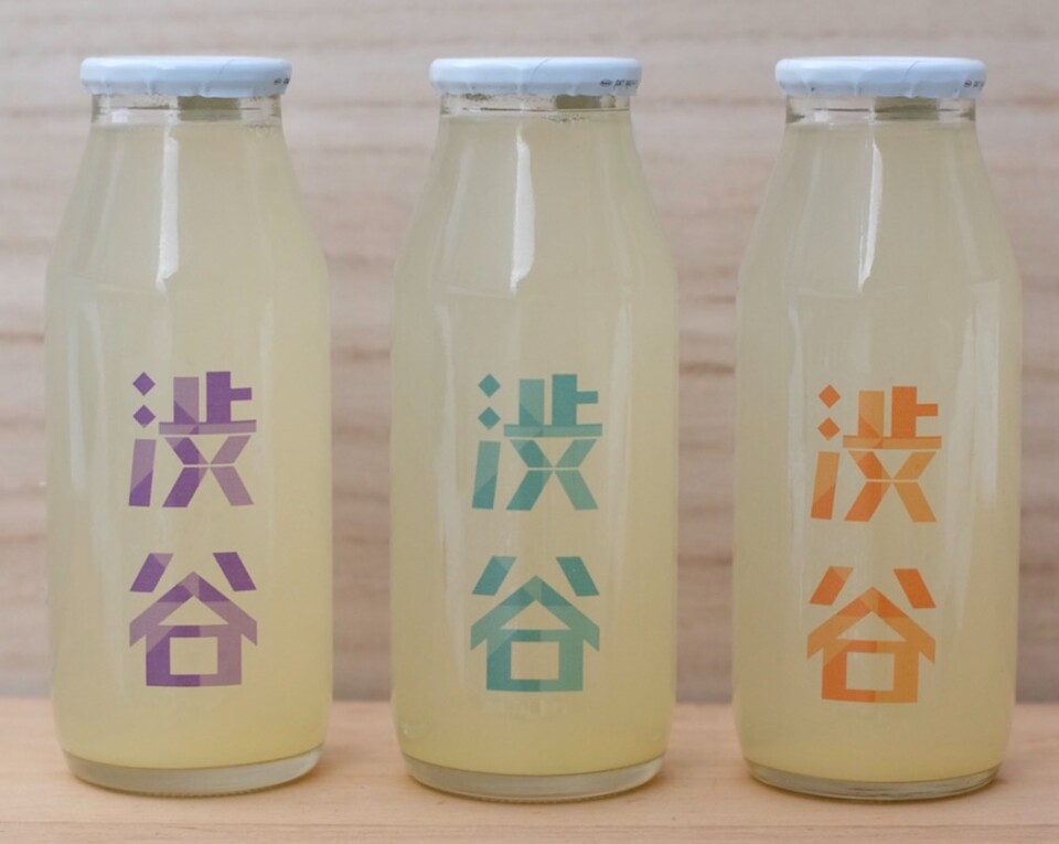 2F 치트 도쿄 오리지널 「시부야 블렌드 사과 주스」발매중!